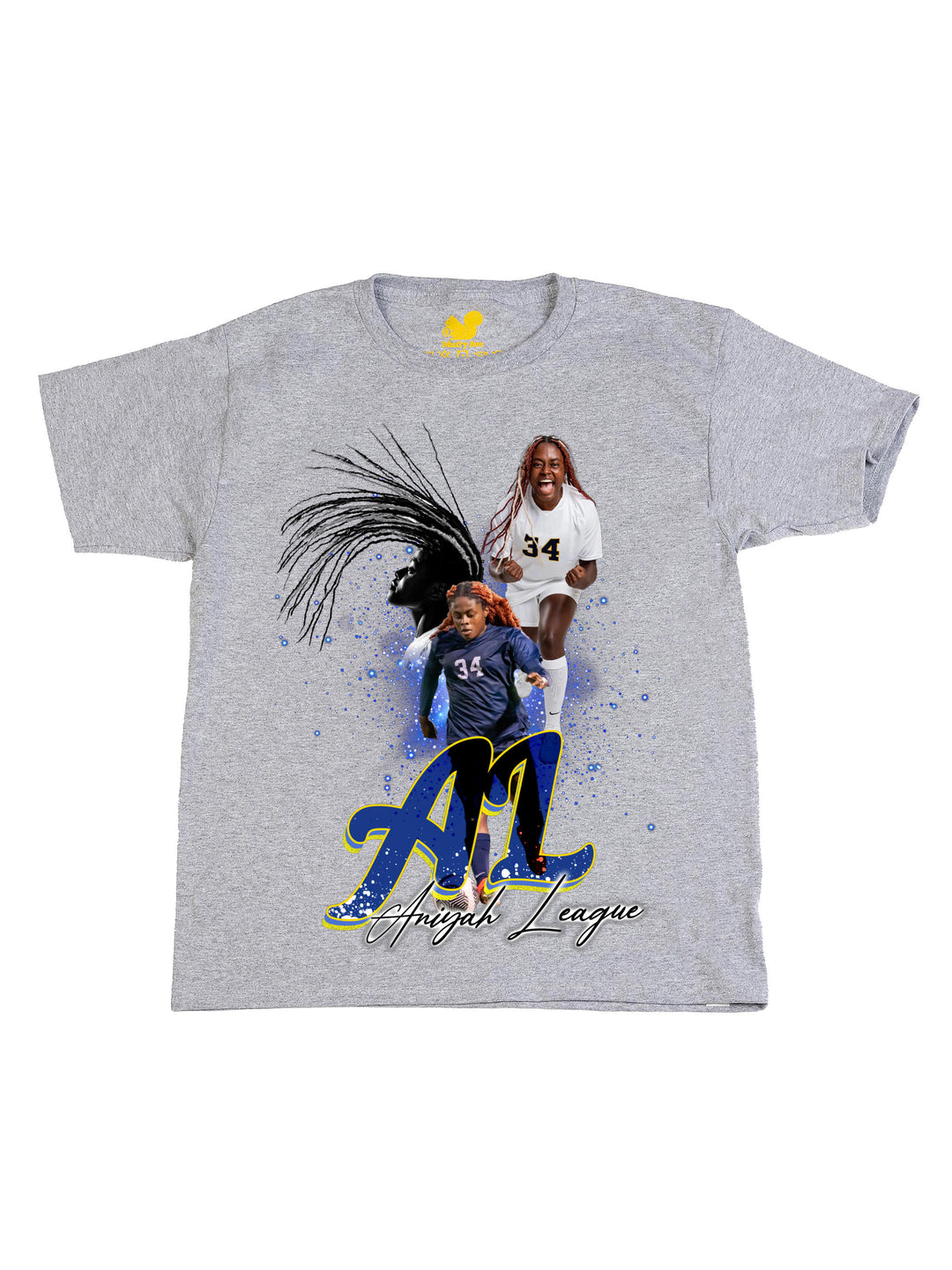 Aniyah League Initials Youth T-Shirt