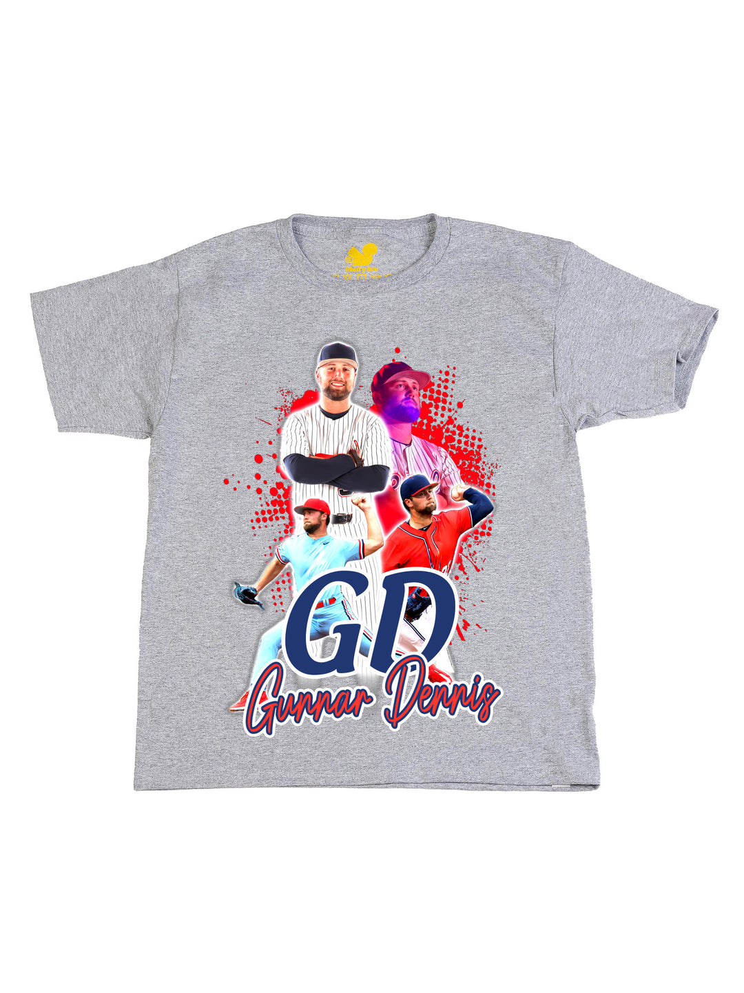 Gunnar Dennis Initials Youth T-Shirt