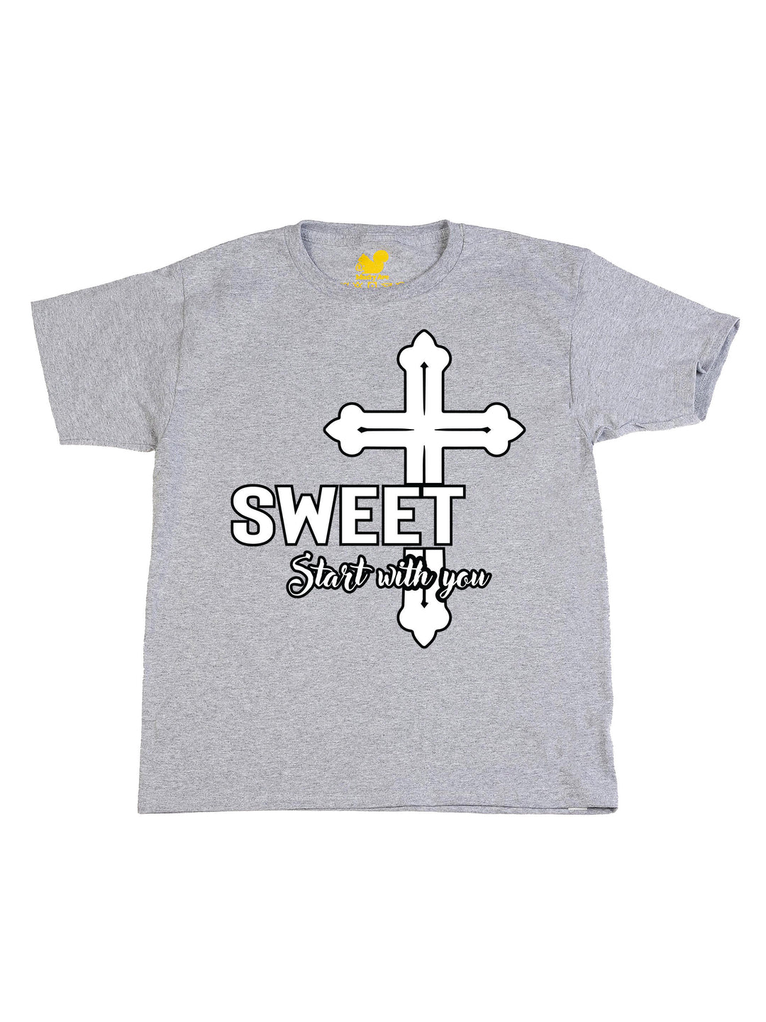 SWEET Start with you Cross Youth T-Shirt
