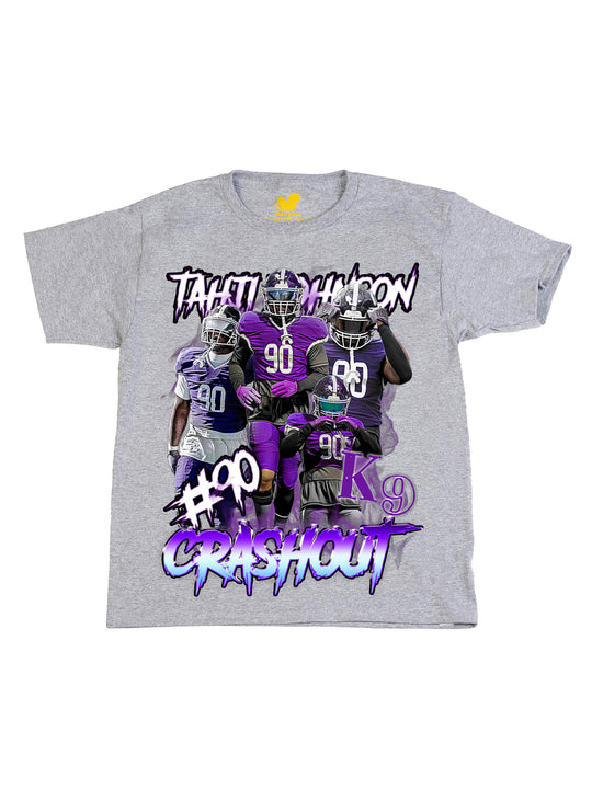 Tahji Johnson Collage Youth T-Shirt