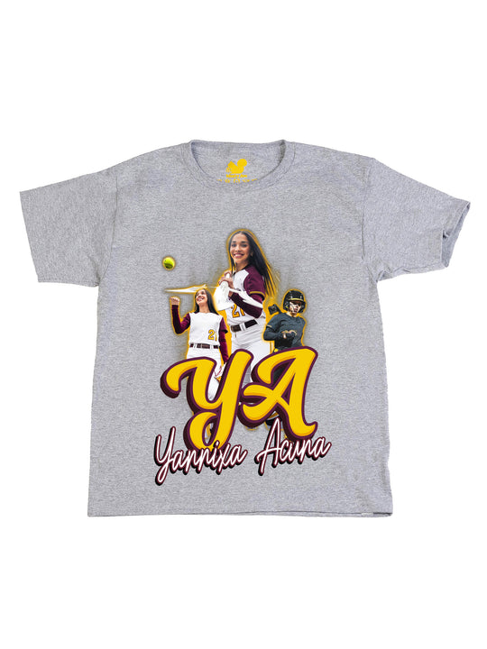 Yannixa Acuna Initials Youth T-Shirt