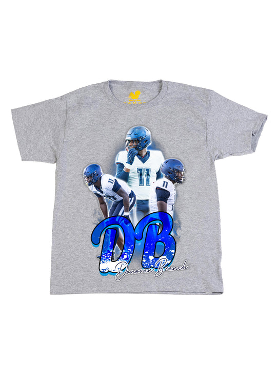Donovan Branch Initials Youth T-Shirt