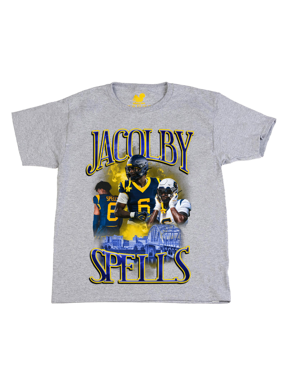 Jacolby Spells Collage Youth T-Shirt