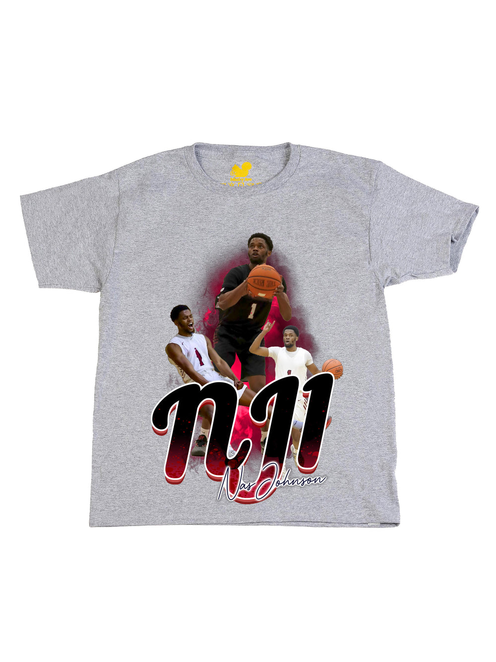 Nas Johnson Initials Youth T-Shirt