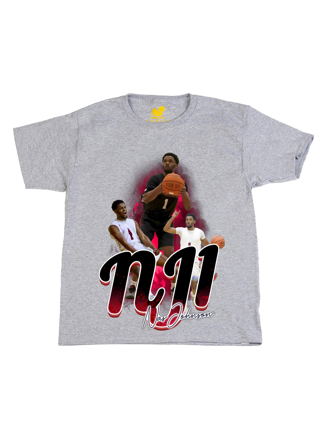 Nas Johnson Initials Youth T-Shirt