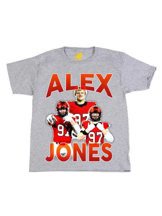 Alex Jones Collage Youth T-Shirt