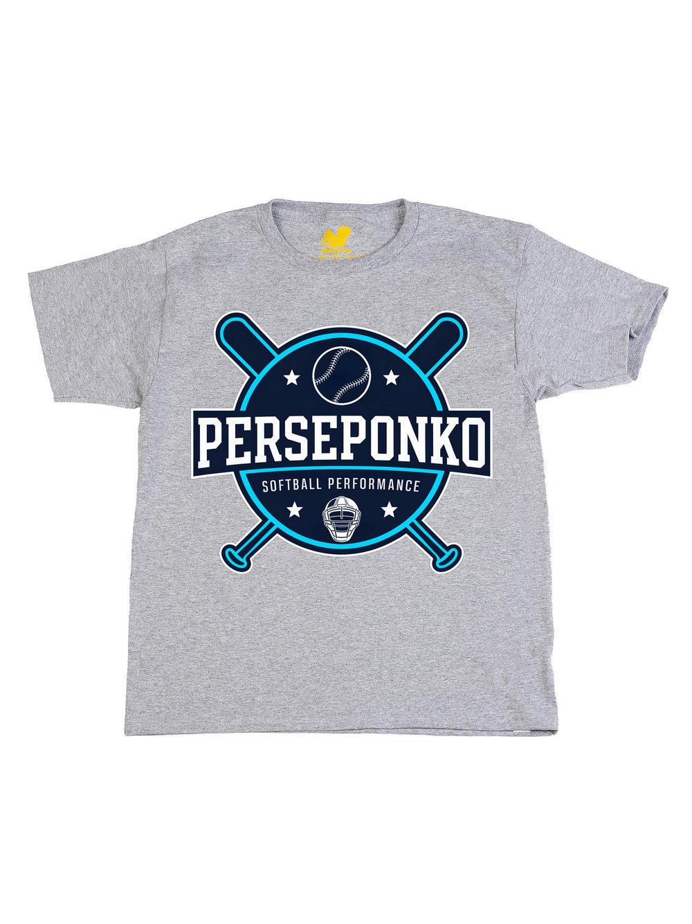 Perseponko Softball Performance Logo Youth T-Shirt