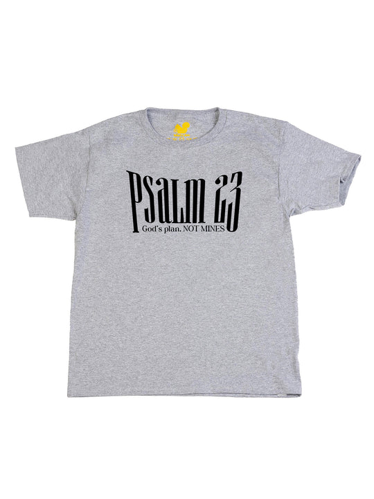 PSALM 23 Black Youth T-Shirt