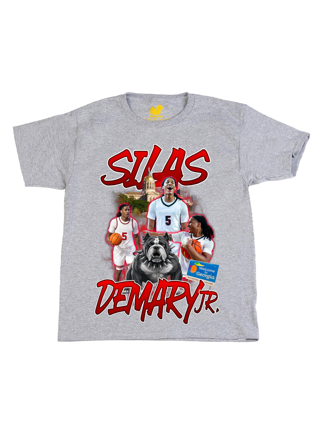 Silas Demary Collage Youth T-Shirt