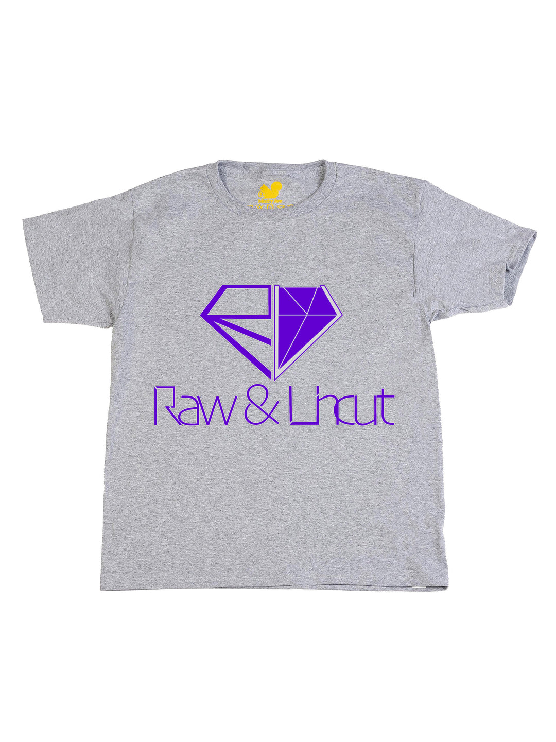 Raw and Uncut Purple Youth T-Shirt