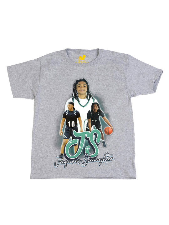 Jaquris Slaughter Initials Youth T-Shirt