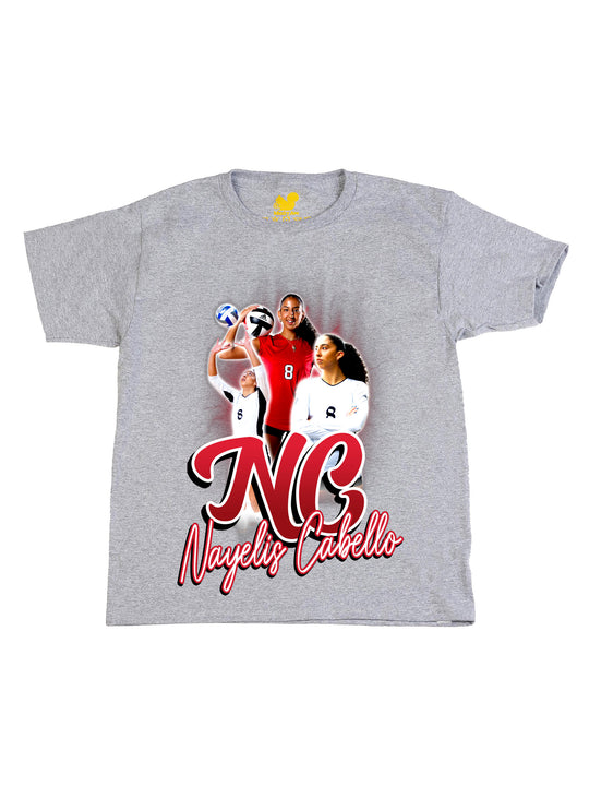 Nayelis Cabello Initials Youth T-Shirt