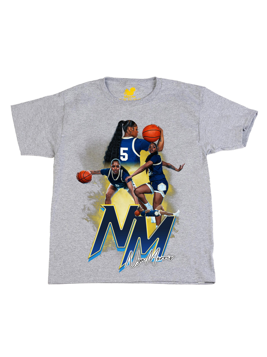 Nya Morris Initials Bulk Youth T-Shirt