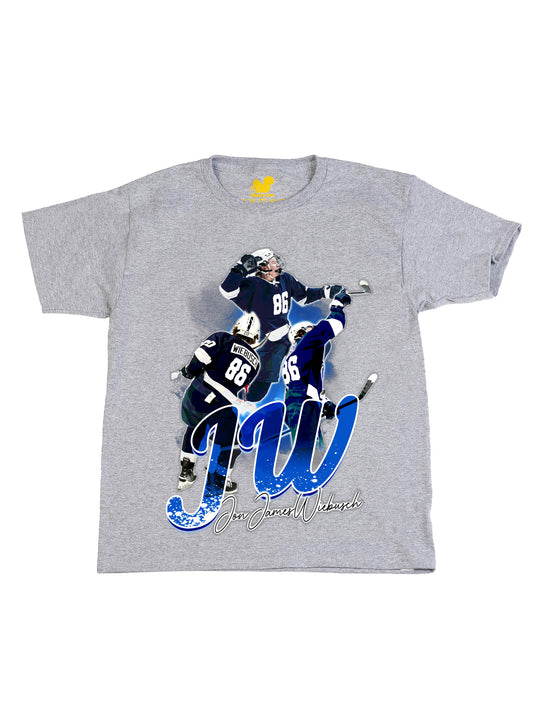 Jon James Wiebusch Initials Youth T-Shirt