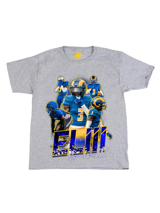 Eugene Liger III Initials Youth T-Shirt