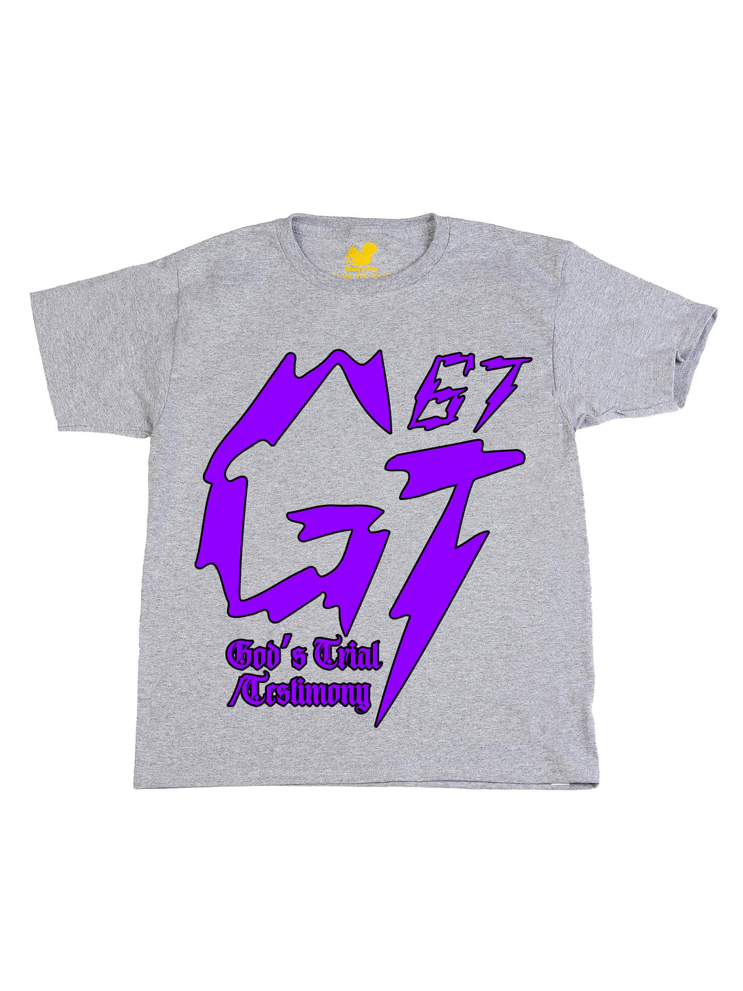 James Glover Tyson Logo Purple Youth T-Shirt