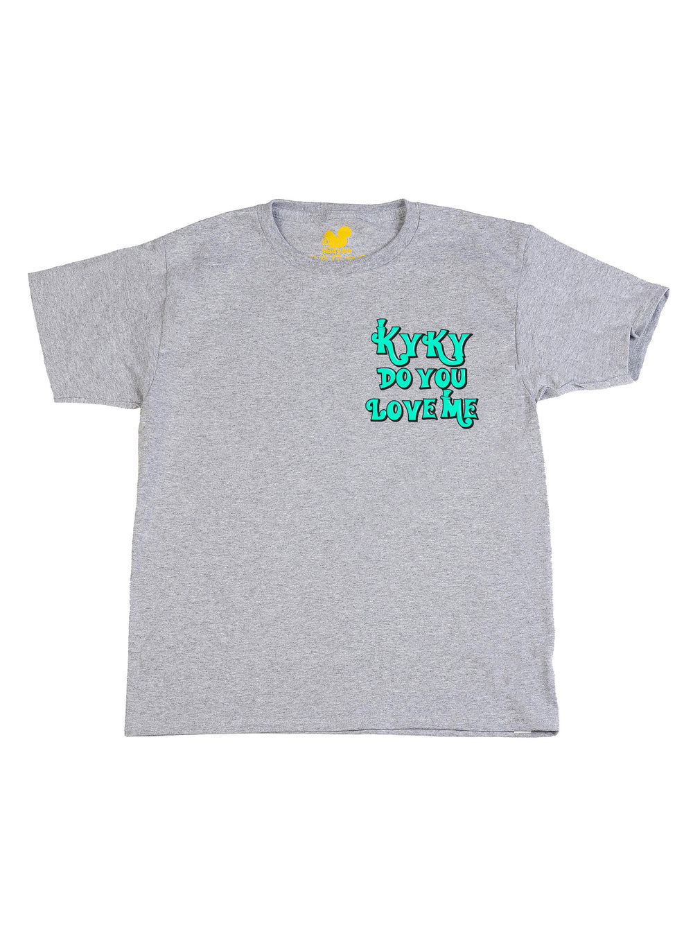 Kyky Do You Love Me Teal Pocket Youth T-Shirt