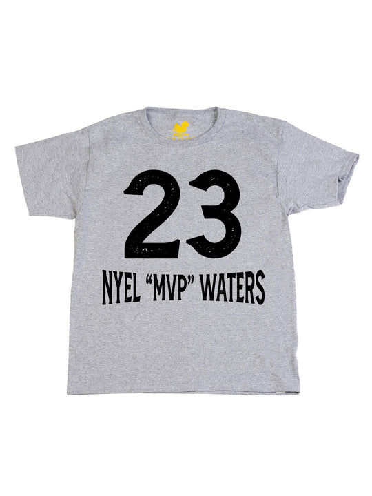 Nyel Waters Logo Black Youth T-Shirt