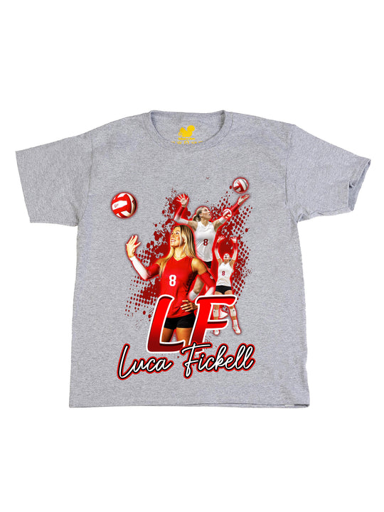 Luca Fickell Initials Youth T-Shirt