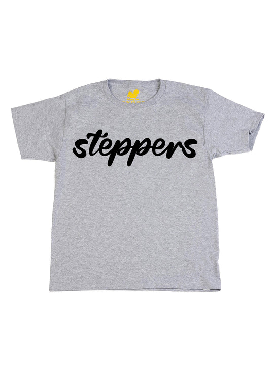 Steppers Black Youth T-Shirt