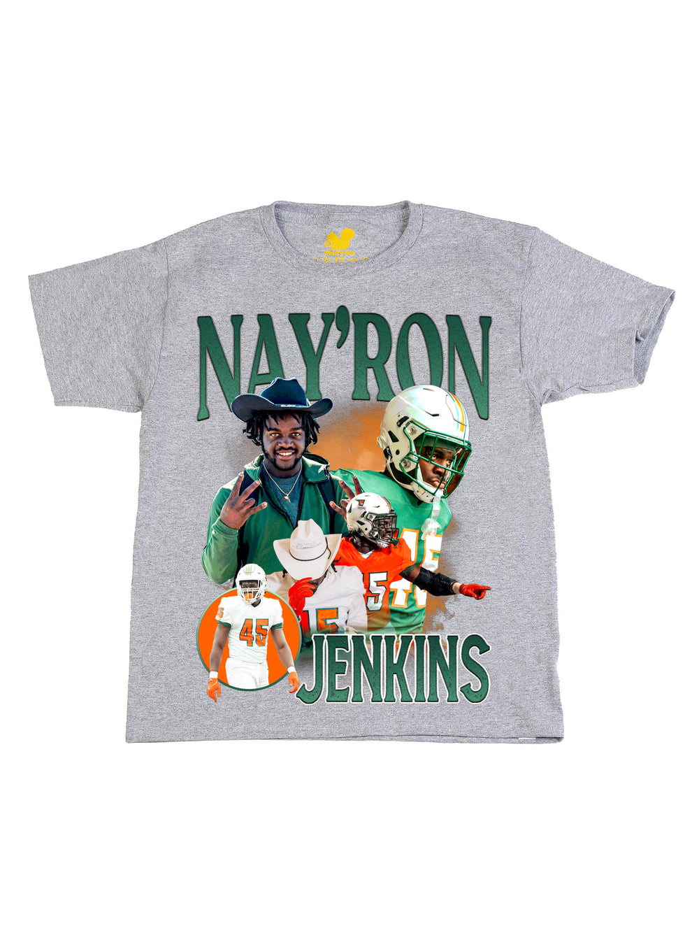 Nayron Jenkins Collage Youth T-Shirt