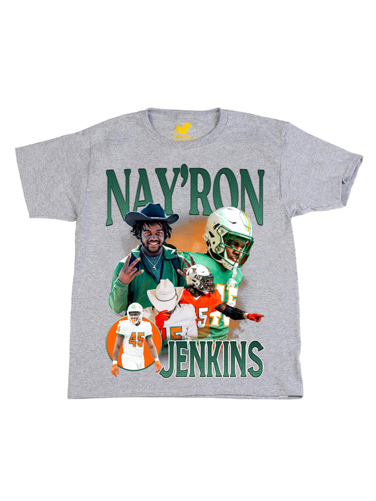 Nayron Jenkins Collage Youth T-Shirt