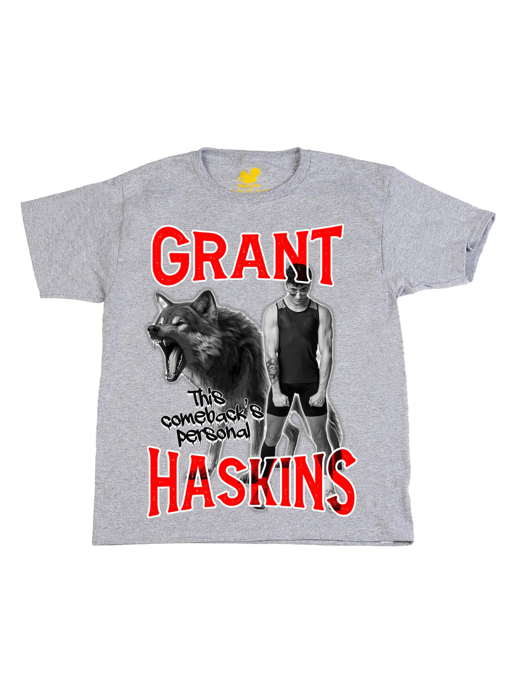 Grant Haskins Wolf Spirit Youth T-Shirt