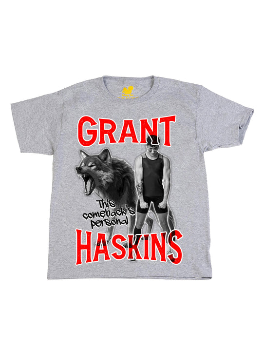 Grant Haskins Wolf Spirit Youth T-Shirt