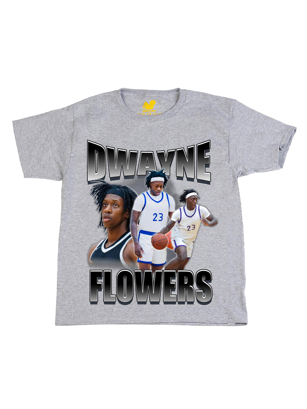 Dwayne Flowers Collage Youth T-Shirt