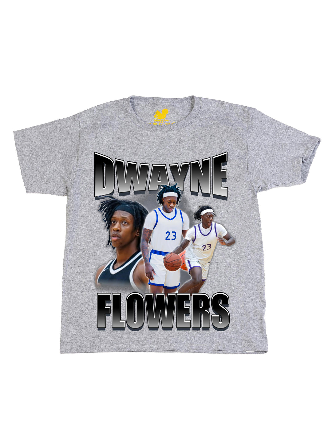 Dwayne Flowers Collage Youth T-Shirt