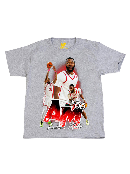 Andrew Mills Initials Youth T-Shirt