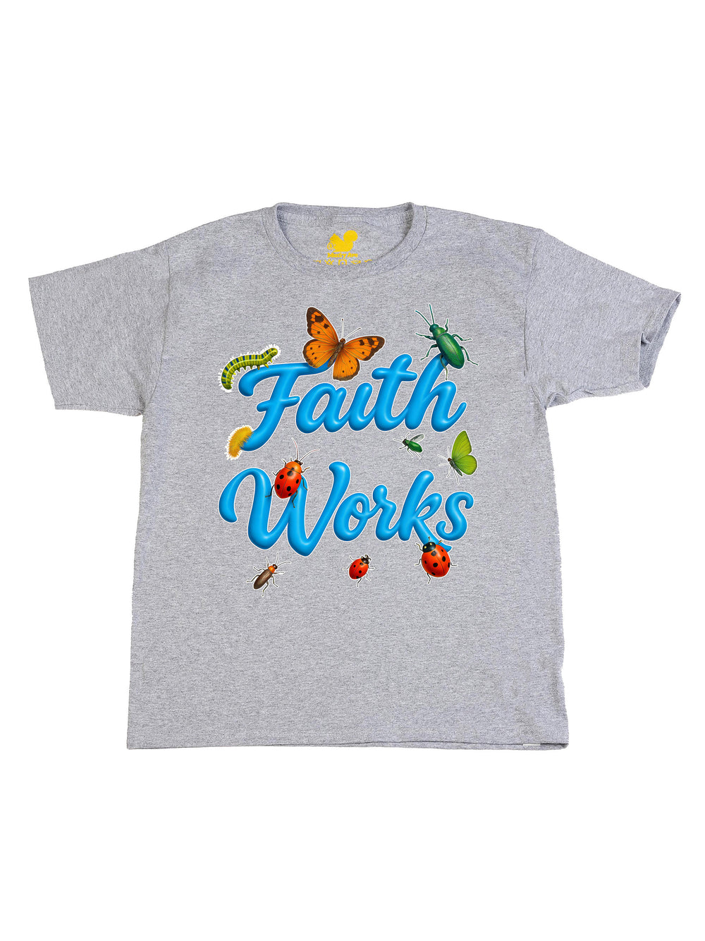 Faith Works Blue Youth T-Shirt