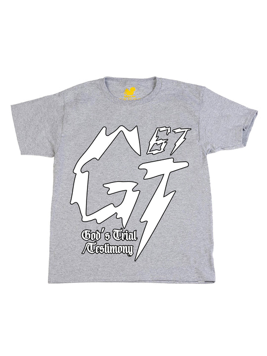 James Glover Tyson Logo White Youth T-Shirt