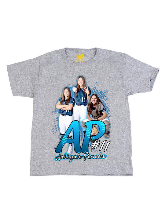Aaliyah Pineda Initials Youth T-Shirt