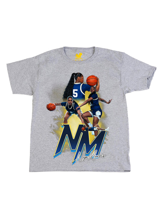 Nya Morris Initials Youth T-Shirt