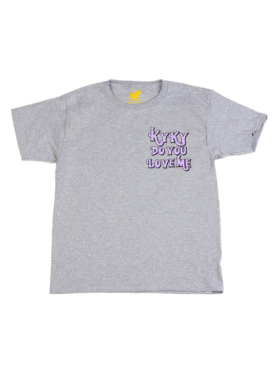 Kyky Do You Love Me Purple Pocket Youth T-Shirt
