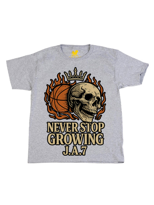 Never Stop Growing JA7 Youth T-Shirt