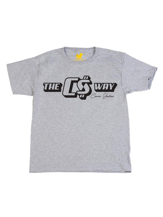 The CMoney Way Logo Black Youth T-Shirt