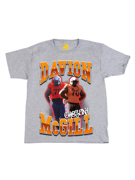 Davion McGill Collage Youth T-Shirt