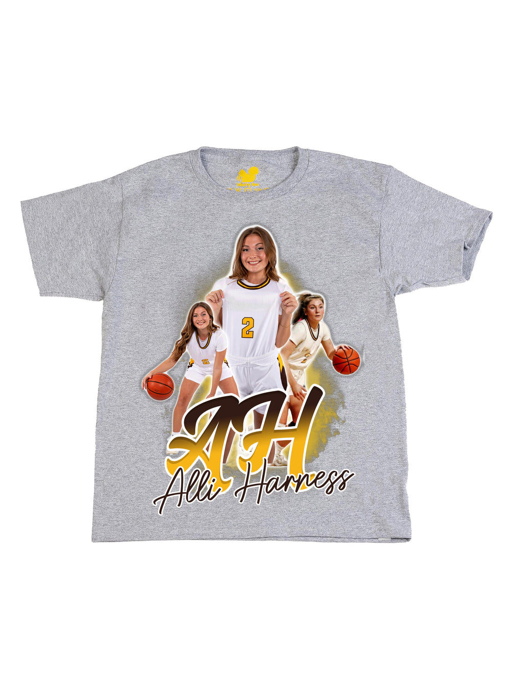 Allison Harness Initials Youth T-Shirt