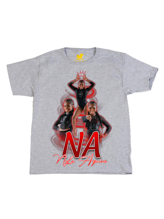 Nyla Aquino Collage Youth T-Shirt