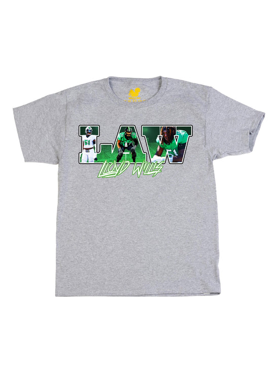 Lloyd Willis Letters Youth T-Shirt