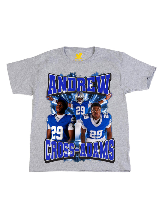 Andrew Cross Adams Collage Youth T-Shirt
