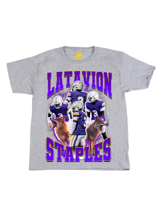 Latavion Staples Youth T-Shirt