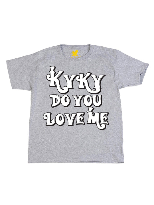 kyky do you love me white Youth T-Shirt