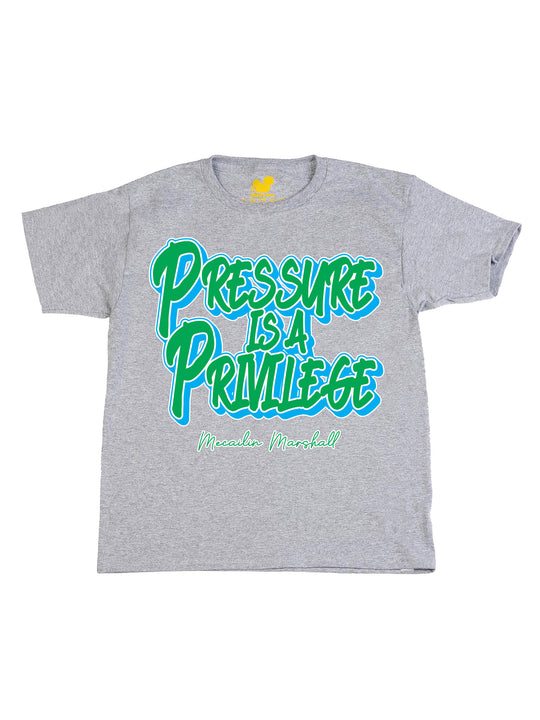 Mecailin Marshall Slogan Youth T-Shirt