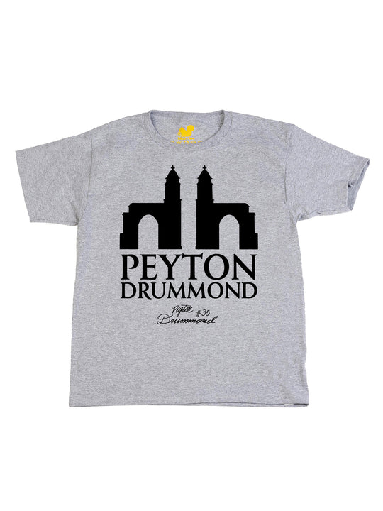 Peyton Drummond Logo Black Youth T-Shirt