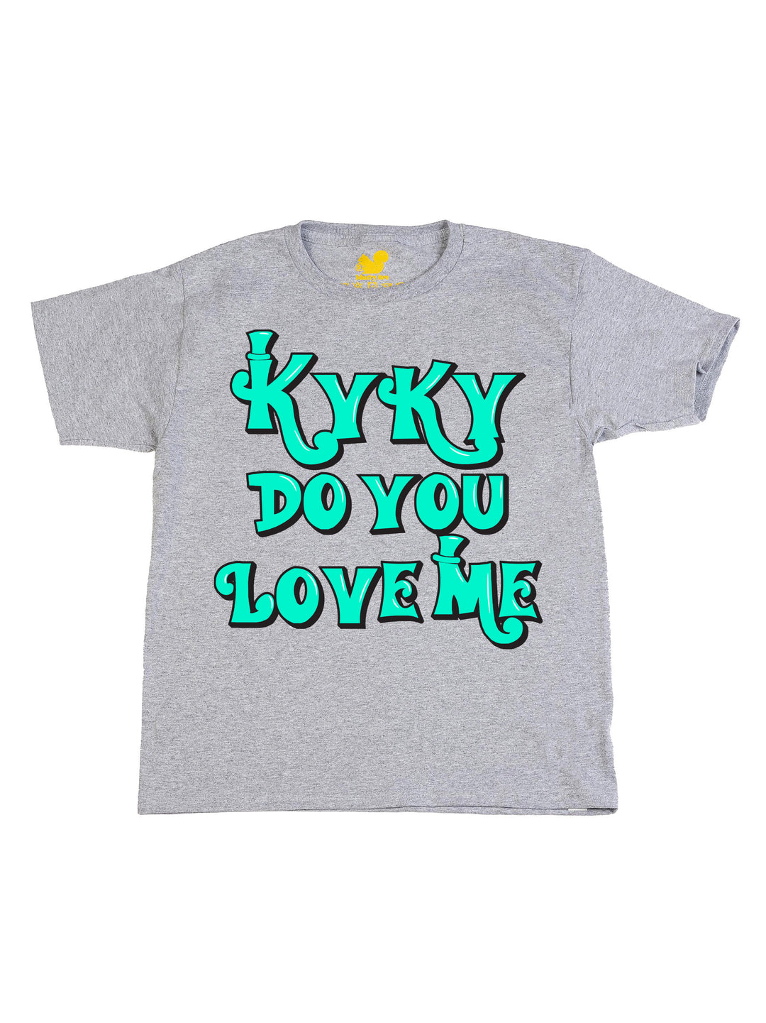 kyky do you love me teal Youth T-Shirt