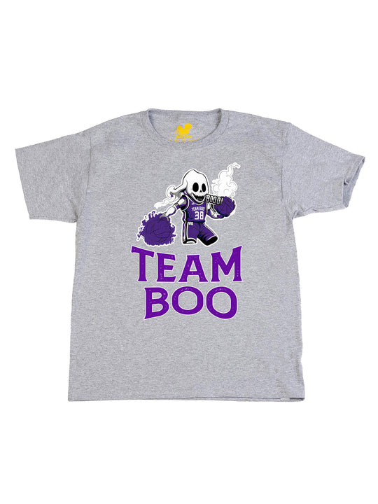 Team Boo Ghost Player Logo Youth T-Shirt