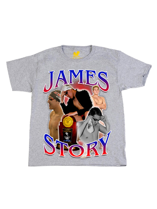 James Story Collage Youth T-Shirt